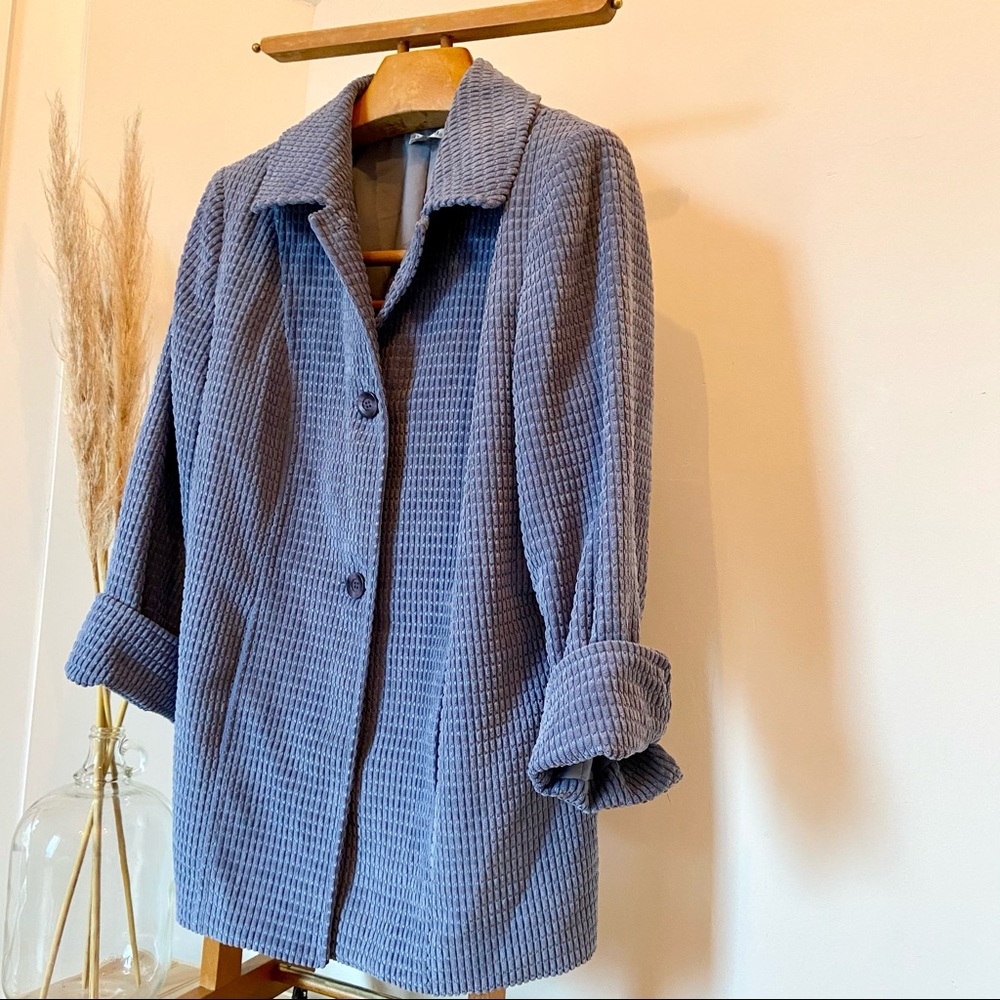 Vintage Ingenuity Blazer Jacket | Dusty Blue 💫 - Picture 6 of 6